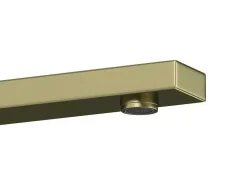 Shower & Design Kraan-Mechanische Mengkraan Voor Inbouw Vierkant - Goudkleurig Met Satijnglans - Vistula