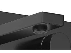 Shower & Design Kraan-Mechanische Mengkraan Voor Inbouw Vierkant - Matzwart - Vistula