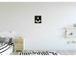 EPIKASA Decoratieve Wandplaat-Metalen Decoratie Batman 2, Zwart, 42X1,5X48 Cm,