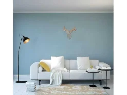EPIKASA Decoratieve Wandplaat-Metalen Decoratie Herten 4, Koper, 51X1,5X51 Cm,
