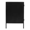 Vente-unique Wastafelmeubel-Meubel Voor Onder Wastafel Van Metaal - 2 Deuren - 95 Cm - Orionis