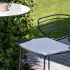 Vente-unique Tuinbar-Milano Tuin Bartafel O70Cm Grijs.