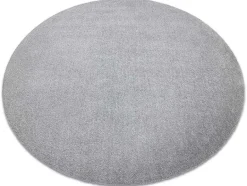 RugsX Tapijt Rond-Modern Tapijt Wasbaar Latio 71351060 Rond Zilverkleuring Cercle 120 Cm