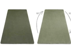 RugsX Tapijt Hoogpolig-Modern Wastapijt Posh Shaggy, Pluche, Dik Anti-Slip Groen 160X220 Cm