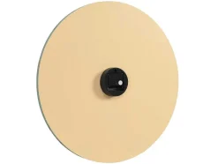 OZAIA Wandklok-Moderne Wandklok - D. 50 Cm - Groen En Zilverkleurig - Herti