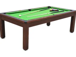 Vente-unique Eettafel-Modulaire Tafel - Biljart Imperiale - Regelbare Hoogte - 207 X 114 X 79 Cm