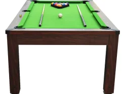 Vente-unique Eettafel-Modulaire Tafel - Biljart Imperiale - Regelbare Hoogte - 207 X 114 X 79 Cm