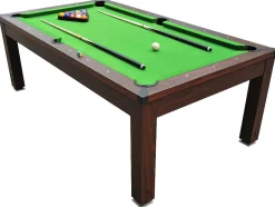 Vente-unique Eettafel-Modulaire Tafel - Biljart Imperiale - Regelbare Hoogte - 207 X 114 X 79 Cm