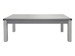 Vente-unique Spel Voor Binnen-Modulaire Tafel - Biljart En Pingpong Balthazar - 213 X 112 X 81,5 Cm - Grijs