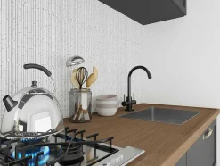 BRICOSOL Mozaiek-Mozaiek Vloer En Wand In Creme Marmer - Set Van 1M - Moyali