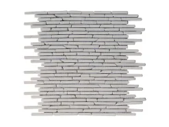BRICOSOL Mozaiek-Mozaiek Vloer En Wand In Creme Marmer - Set Van 1M - Moyali