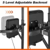 Vente-unique Fitness-Multifunctionele Power Tower Dip Station Optrekstang Met Verstelbare Hoogte