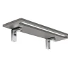 Vente-unique Accessoires & Spiegels-Muur Handdoekhouder Van Beton - 59,5 X 16,8 X 1,8 Cm - Dukat