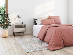 Vente-unique Nachtkastje-Nachtkastje - 1 Lade En 1 Nis - Beige - Bogdan
