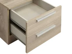 Vente-unique Nachtkastje-Nachtkastje Mathias - 2 Laden - Naturel