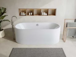 Shower & Design Vrijstaand Bad-[New Version]Vrijstaande Design Badkuip Katoucha 170*75*58 Cm