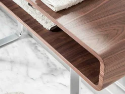 Angel Cerda Sidetable-Notenhouten Console Met Opbergruimte 3000