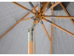 Vente-unique Parasol-Nypo Parasol Met Kantelfunctie Grijs.