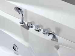 Shower & Design Massagebad-[Old Version][Old Version]Massagebad Rafina - 2 Personen - 181 X 123 X H70 Cm - Linkse Hoek