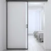 Vente-unique Schuifdeur-[Old Version]Schuifdeur Linci - H205Cm X L83Cm - Gehard Glas
