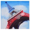 Vente-unique Schilderij-Olieverfschilderij Eiffeltoren Handgeschilderd