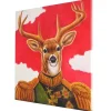 Vente-unique Schilderij-Olieverfschilderij Hert Handgeschilderd