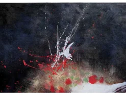 Vente-unique Schilderij-Olieverfschilderij Leeuw Mcw-H25, 80X120Cm
