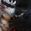 Vente-unique Schilderij-Olieverfschilderij Leeuw Mcw-H25, 120X180Cm