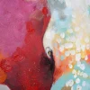 Vente-unique Schilderij-Olieverfschilderij Olifant Ii Handgeschilderd