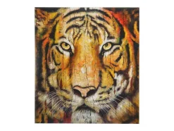 Vente-unique Schilderij-Olieverfschilderij Tijger Handgeschilderd