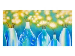 Vente-unique Schilderij-Olieverfschilderij Vazen Handgeschilderd