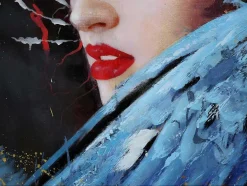 Vente-unique Schilderij-Olieverfschilderij Vrouw Mcw-H25 Handgeschilderd, 100X150Cm