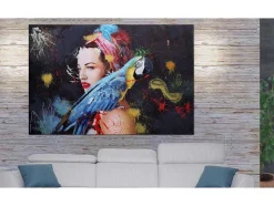 Vente-unique Schilderij-Olieverfschilderij Vrouw Mcw-H25 Handgeschilderd, 120X180Cm