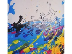 Vente-unique Schilderij-Olieverfschilderij Wave Handgeschilderd