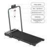 Vente-unique Fitness-Onder Bureau Loopband 1-6Km/H Wandelen Jogging Machine Voor Thuiskantoor Met Opvouwmogelijkheid