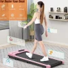 Vente-unique Fitness-Onder Bureau Loopband 1-6Km/H Wandelen Jogging Machine Voor Thuiskantoor Met Opvouwmogelijkheid