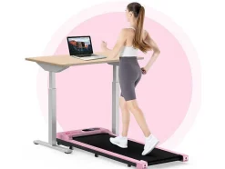 Vente-unique Fitness-Onder Bureau Loopband 1-6Km/H Wandelen Jogging Machine Voor Thuiskantoor Met Opvouwmogelijkheid