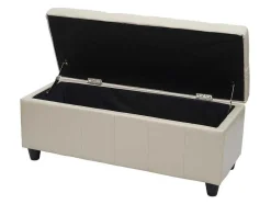 Vente-unique Kleine Opberger En Slaapkameraccessoire-Opbergkist Kriens, Creme