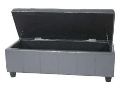 Vente-unique Kleine Opberger En Slaapkameraccessoire-Opbergkist Kriens, Grijs