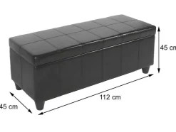 Vente-unique Kleine Opberger En Slaapkameraccessoire-Opbergkist Kriens, Grijs