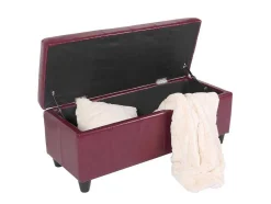 Vente-unique Kleine Opberger En Slaapkameraccessoire-Opbergkist Kriens, Rood