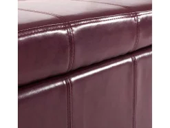 Vente-unique Kleine Opberger En Slaapkameraccessoire-Opbergkist Kriens, Rood
