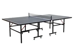 Vente-unique Spel Voor Buiten-Opklapbare Pingpongtafel Op Wieltjes Voor Buiten Met Accessoires - L274 X D152,5 X H76 Cm - Jordie