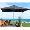 Vente-unique Parasol-Orlando Parasol O300Cm Zwart.
