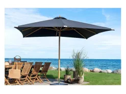 Vente-unique Parasol-Orlando Parasol O300Cm Zwart.