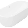 Shower & Design Vrijstaand Bad-Ovaal Vrijstaand - 200 L - 170 X 80 X 58 Cm - Wit - Acryl - Neptuna