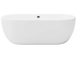 Shower & Design Vrijstaand Bad-Ovaal Vrijstaand - 200 L - 170 X 80 X 58 Cm - Wit - Acryl - Neptuna