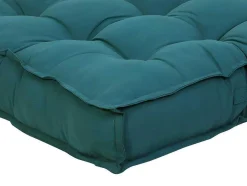 OZAIA Tuindecoratie-Palletkussen Baila - Katoen En Polyester - 80X120X12 Cm - Blauw