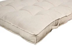 OZAIA Huistextiel-Palletkussen Van Ribfluweel - L120 X D80 Cm - Beige - Baila