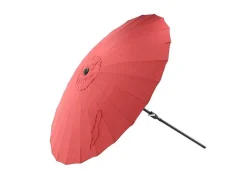 Vente-unique Parasol-Palmetto Parasol Met Kantelfunctie Rood.